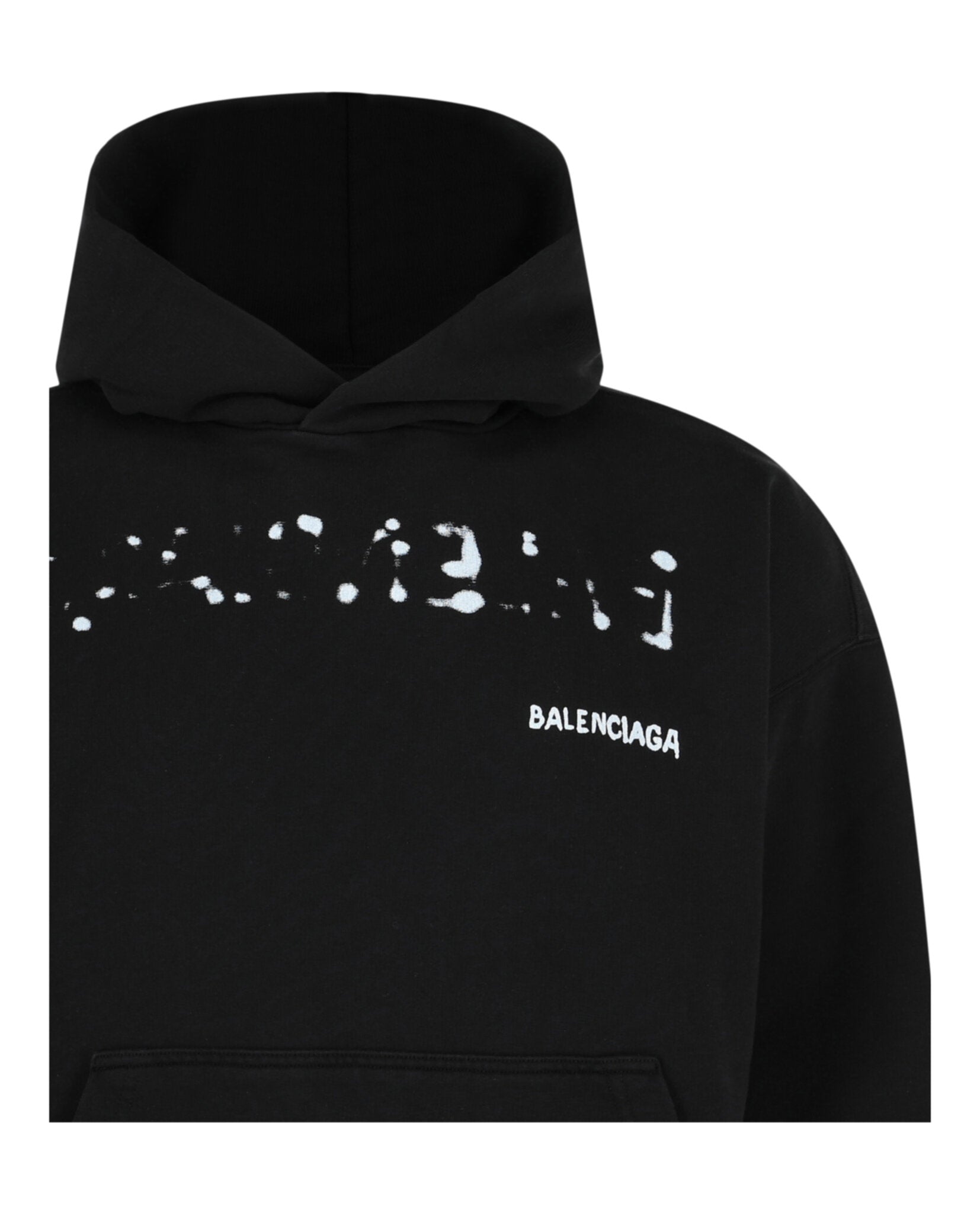 Balenciaga Mens Hand Drawn Hoodie