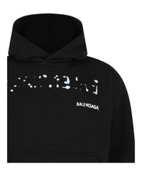 Balenciaga Mens Hand Drawn Hoodie