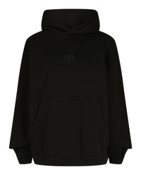 Balenciaga Balenciaga Womens Embroidered Double B Logo Hoodie
