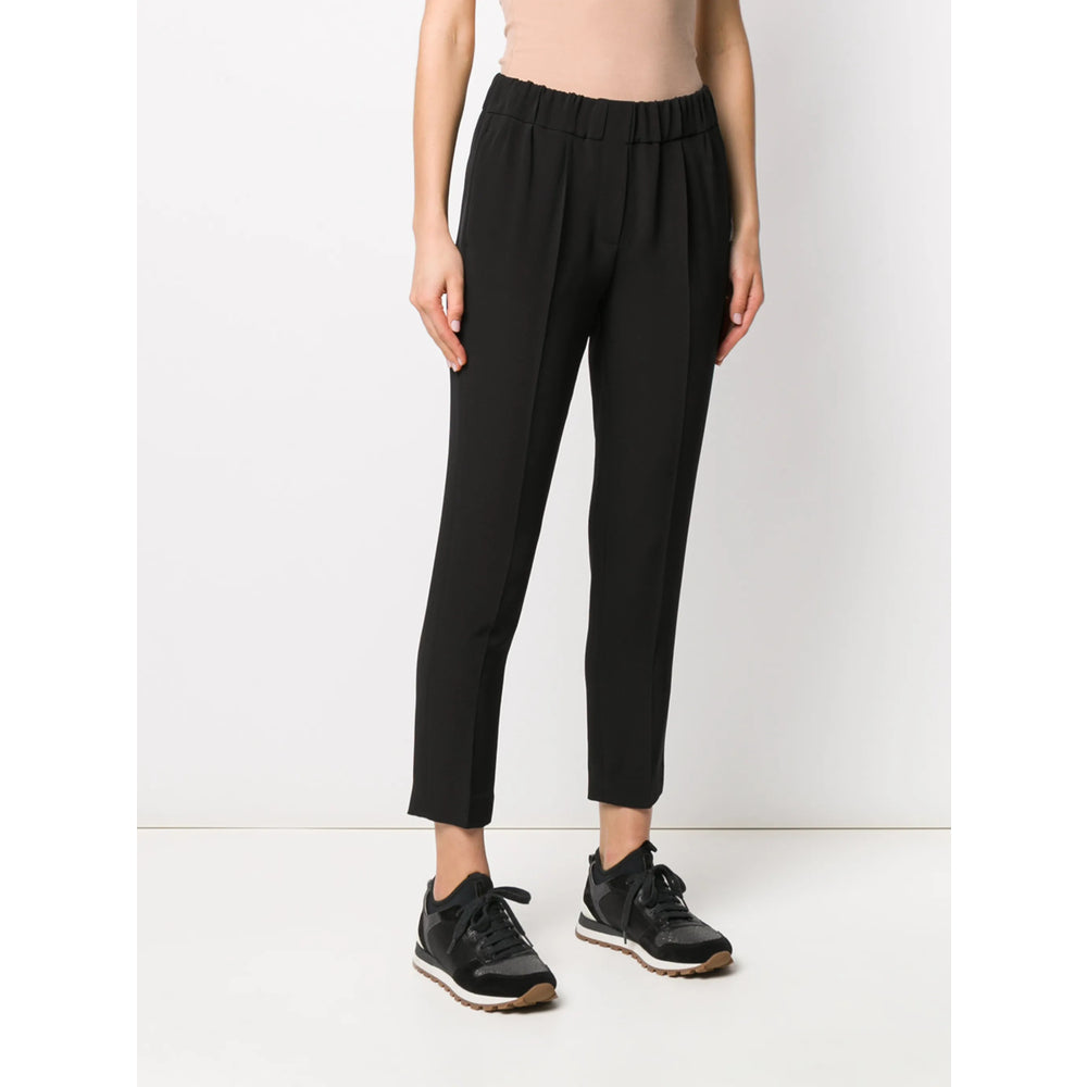 Brunello Cucinelli Brunello Cucinelli Black Trousers - Tailored Trousers Women