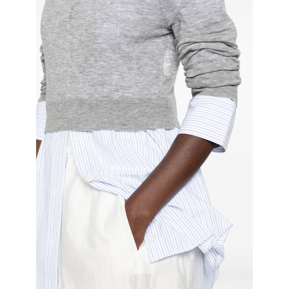 Alexander Wang Alexander Wang Grey Knitwear - Jumpers Women