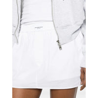 Alexander Wang Alexander Wang White Shorts - Mini Shorts Women