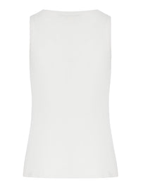 Max Mara Women Fitted Ribbed Top In Viscose Crepe
