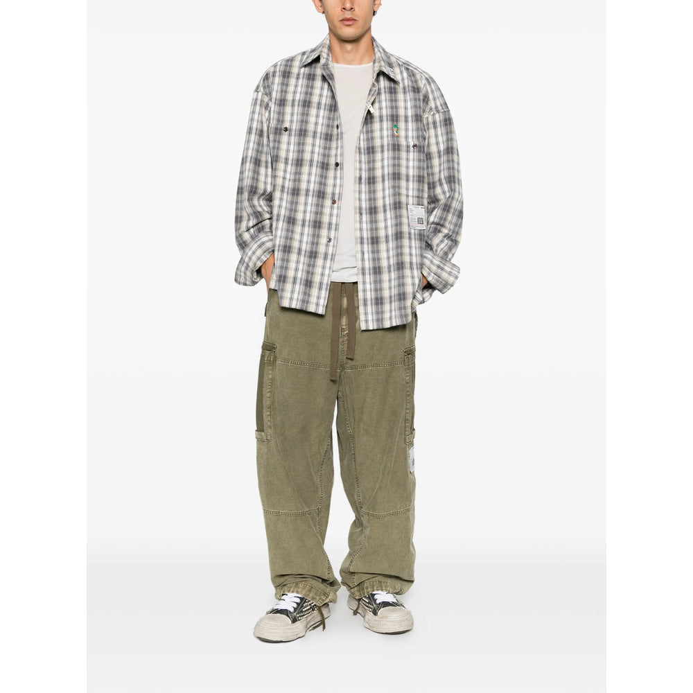 Maison Mihara Yasuhiro Maison Mihara Yasuhiro Grey Shirts Men