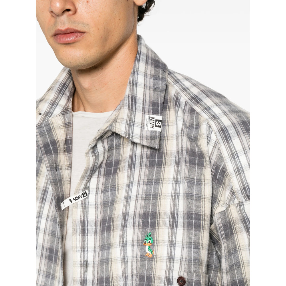 Maison Mihara Yasuhiro Maison Mihara Yasuhiro Grey Shirts Men