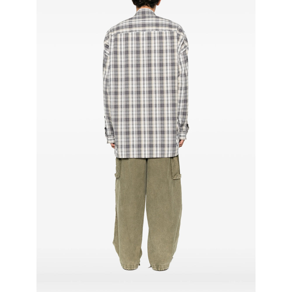 Maison Mihara Yasuhiro Maison Mihara Yasuhiro Grey Shirts Men