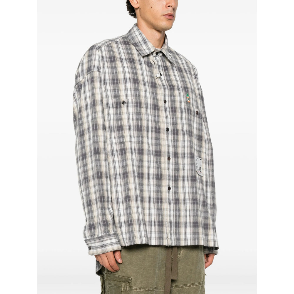 Maison Mihara Yasuhiro Maison Mihara Yasuhiro Grey Shirts Men
