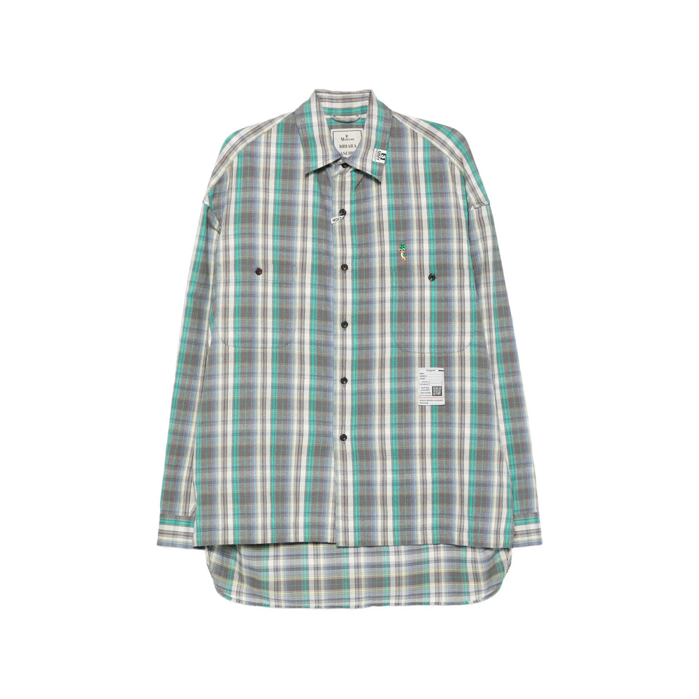 Maison Mihara Yasuhiro Green Shirts Men