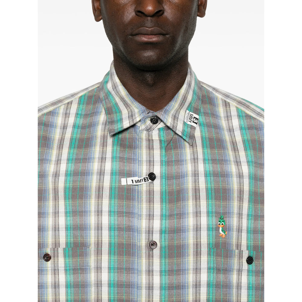 Maison Mihara Yasuhiro Green Shirts Men