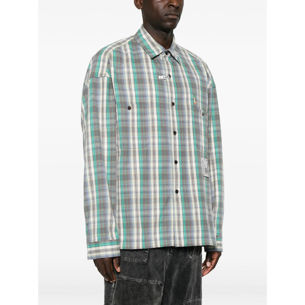 Maison Mihara Yasuhiro Green Shirts Men