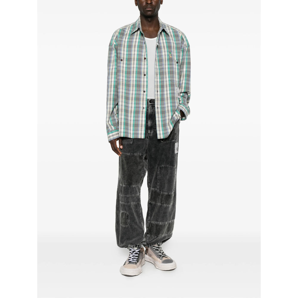 Maison Mihara Yasuhiro Green Shirts Men