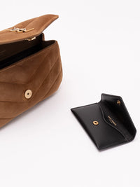 Saint Laurent Women Loulou Mini In Suede