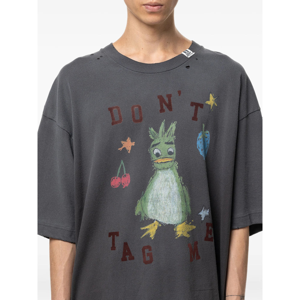 Maison Mihara Yasuhiro Maison Mihara Yasuhiro Grey T-Shirts & Vests - T-Shirts Men