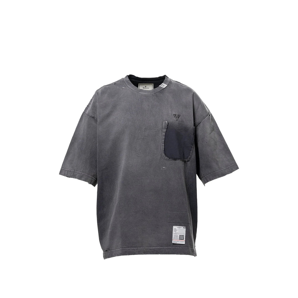 Maison Mihara Yasuhiro Grey T-Shirts & Vests - T-Shirts Men