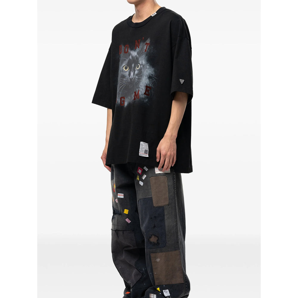Maison Mihara Yasuhiro Black T-Shirts & Vests - T-Shirts Men
