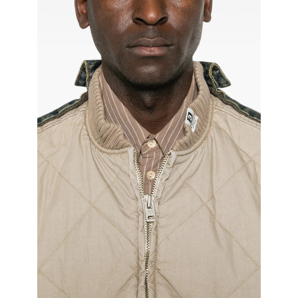 Maison Mihara Yasuhiro Neutrals Jackets - Denim Jackets Men