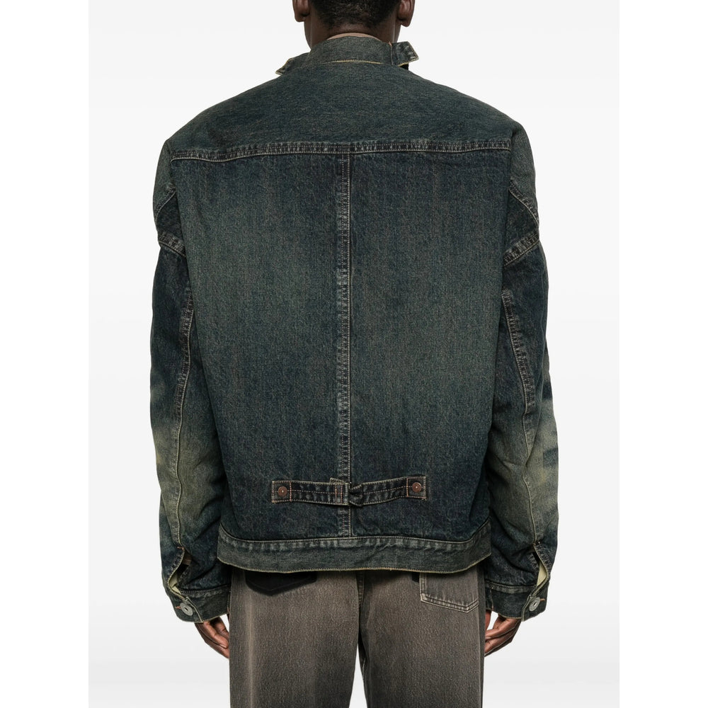 Maison Mihara Yasuhiro Neutrals Jackets - Denim Jackets Men