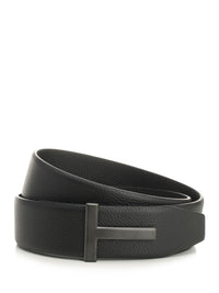 Tom Ford Men Reversible Leather Belt