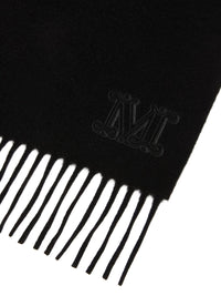Max Mara Max Mara Women Cashmere Stole With Monogram Embroidery