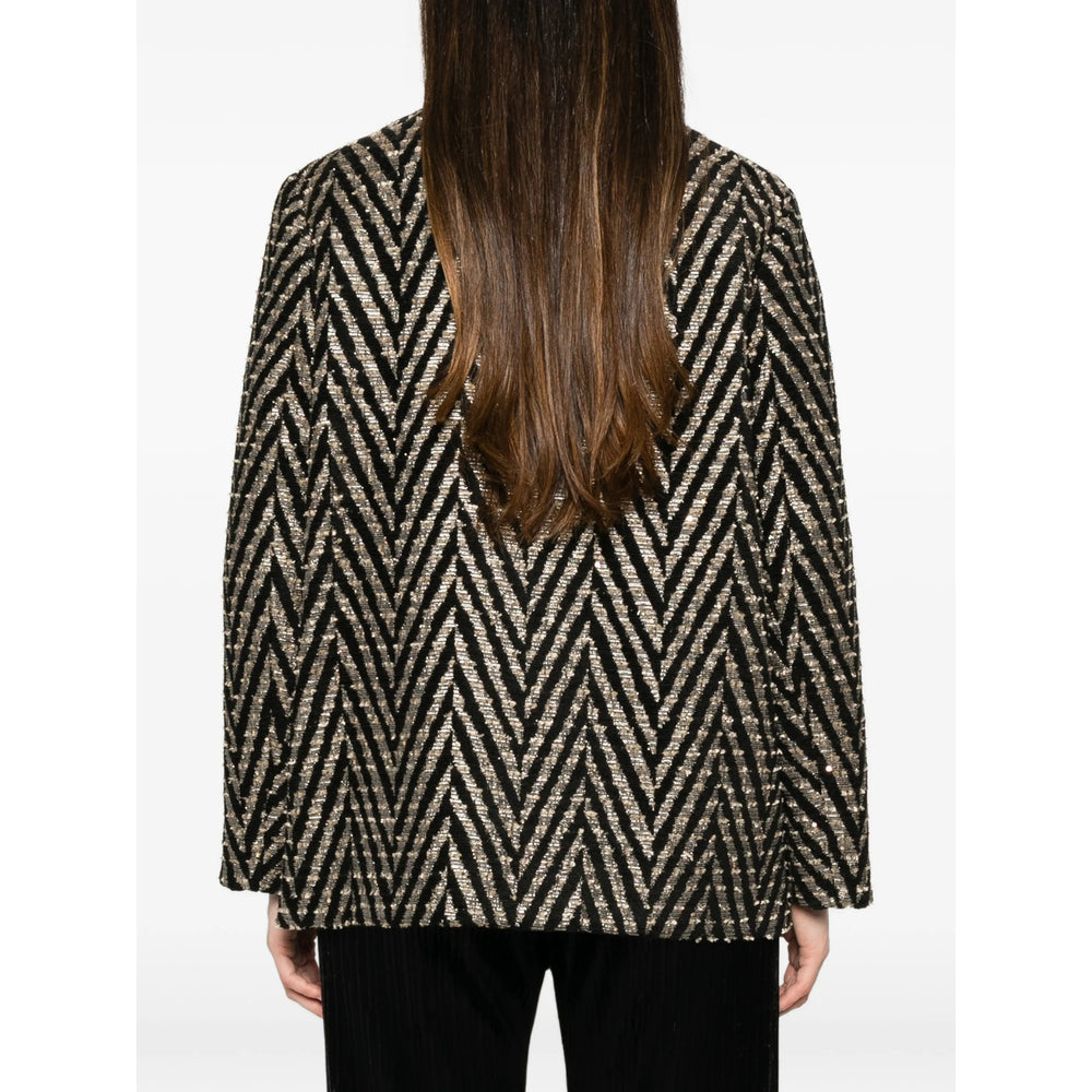 Forte Forte Forte Forte Black Coats - Double Breasted & Peacoats Women