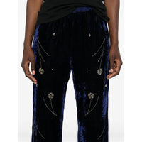 Forte Forte Forte Forte Blue Trousers - Palazzo Pants Women