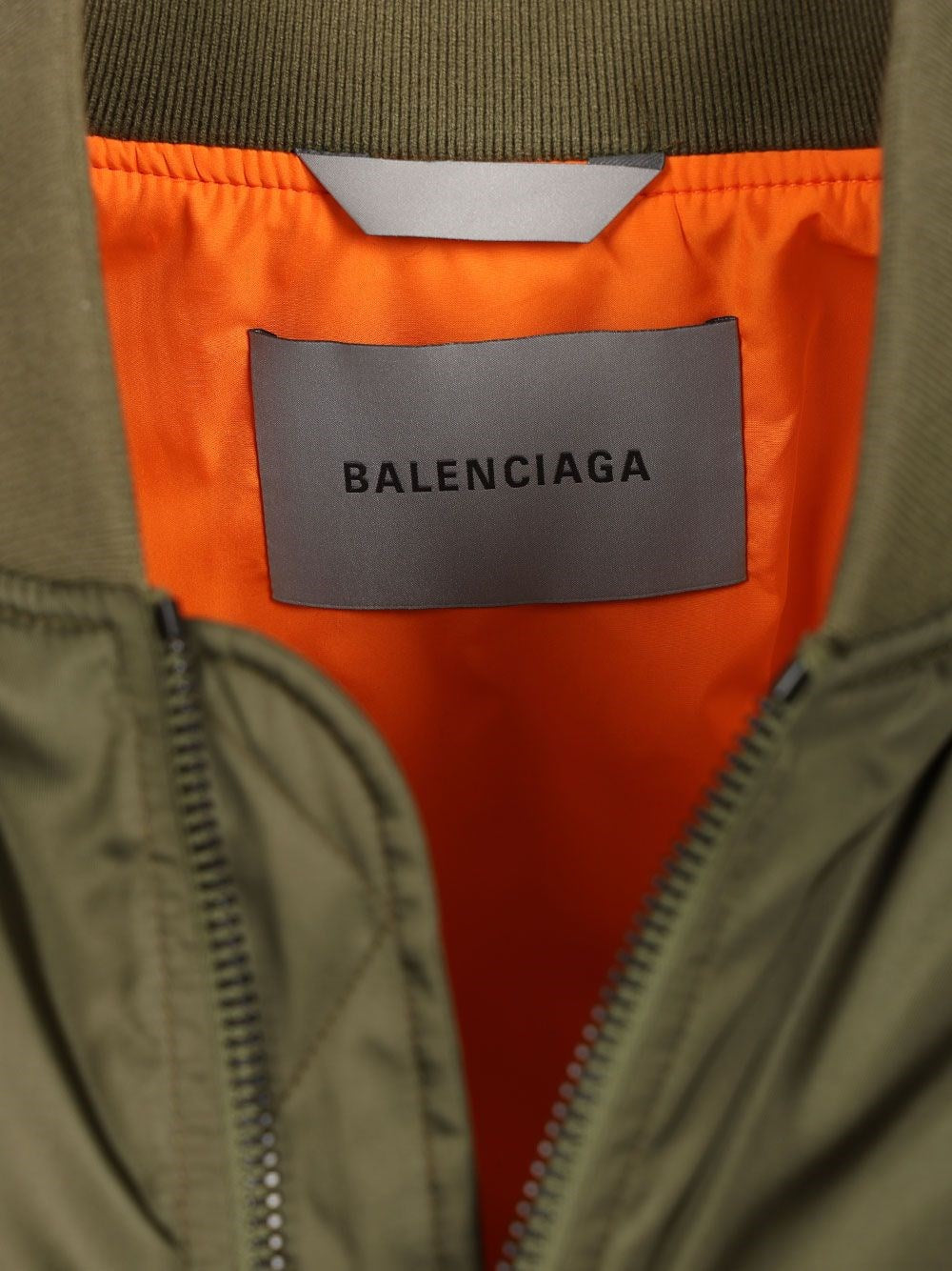 Balenciaga Men Bomber Jacket With Pockets