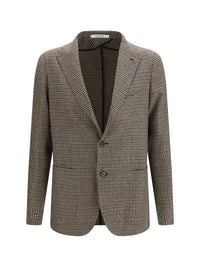 Tagliatore Men Virgin Wool Single-Breasted Blazer