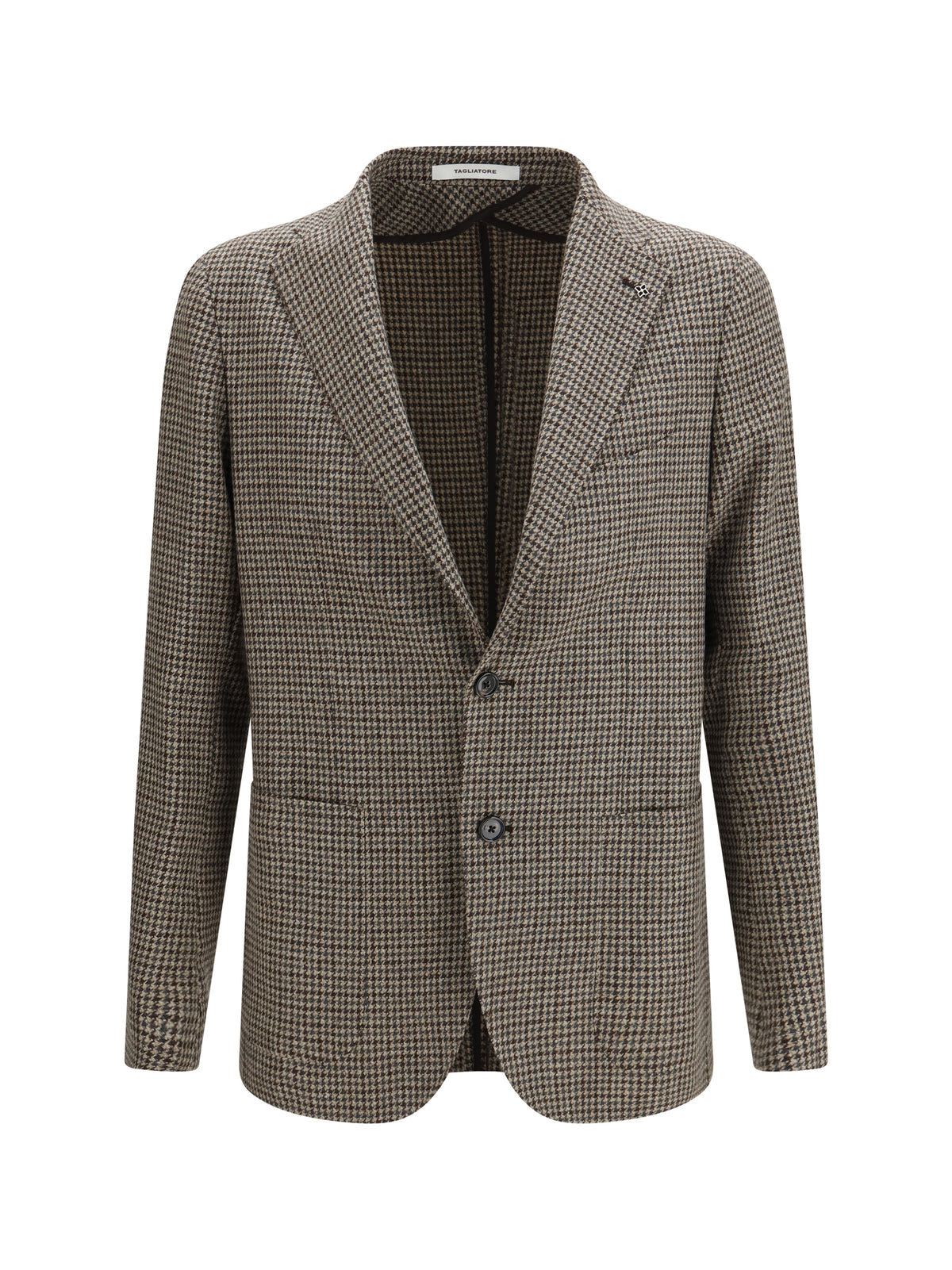 Tagliatore Men Virgin Wool Single-Breasted Blazer