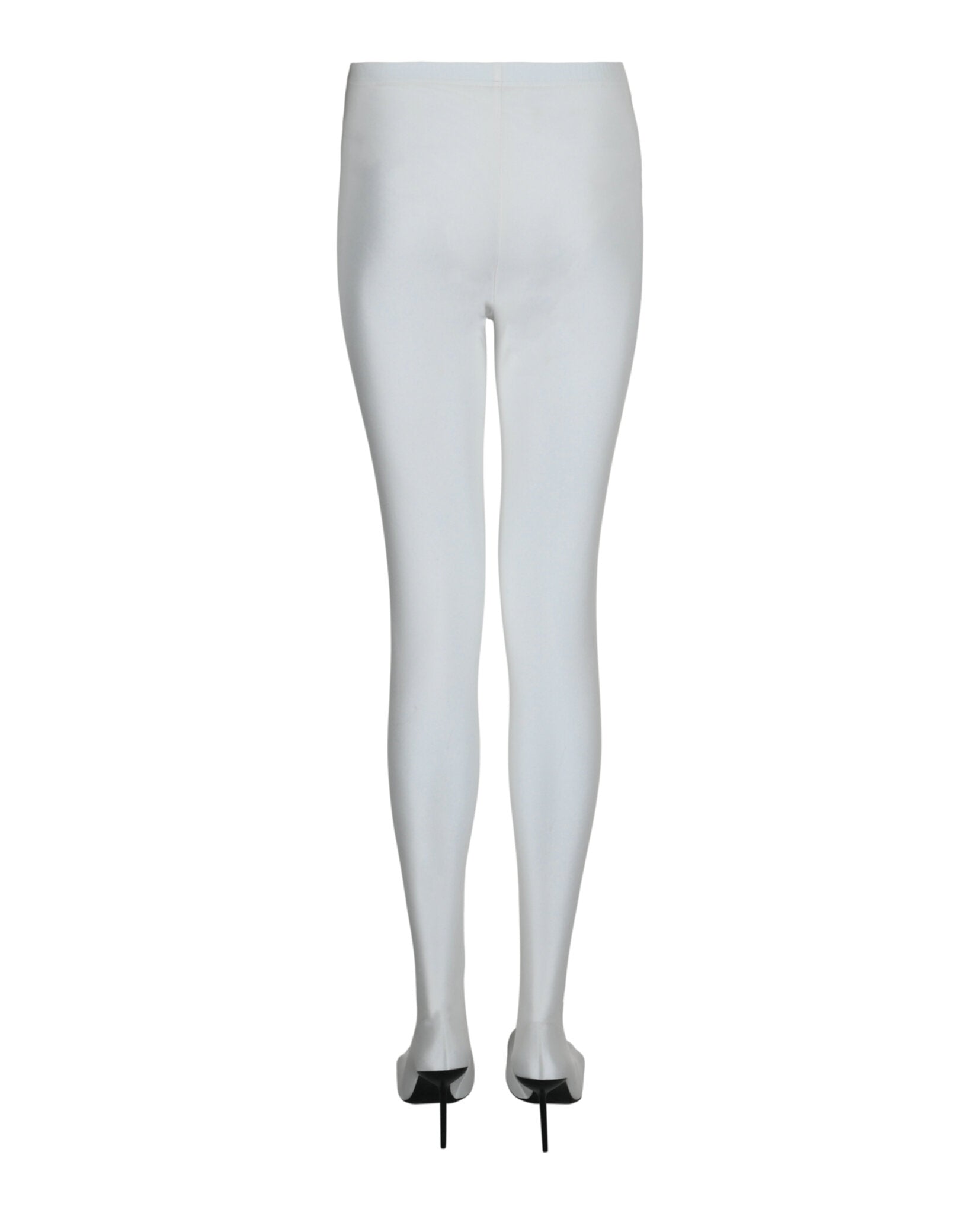 Balenciaga Womens Stretch Velvet Pantaleggings