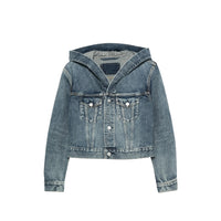 Alaïa Alaïa Blue Jackets - Denim Jackets Women
