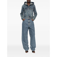 Alaïa Alaïa Blue Jackets - Denim Jackets Women