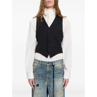 Ann Demeulemeester Black Jackets - Waistcoats & Gilets Men