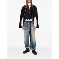 Ann Demeulemeester Black Jackets - Waistcoats & Gilets Men
