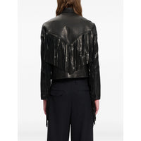 Ann Demeulemeester Black Jackets - Leather Jackets Men