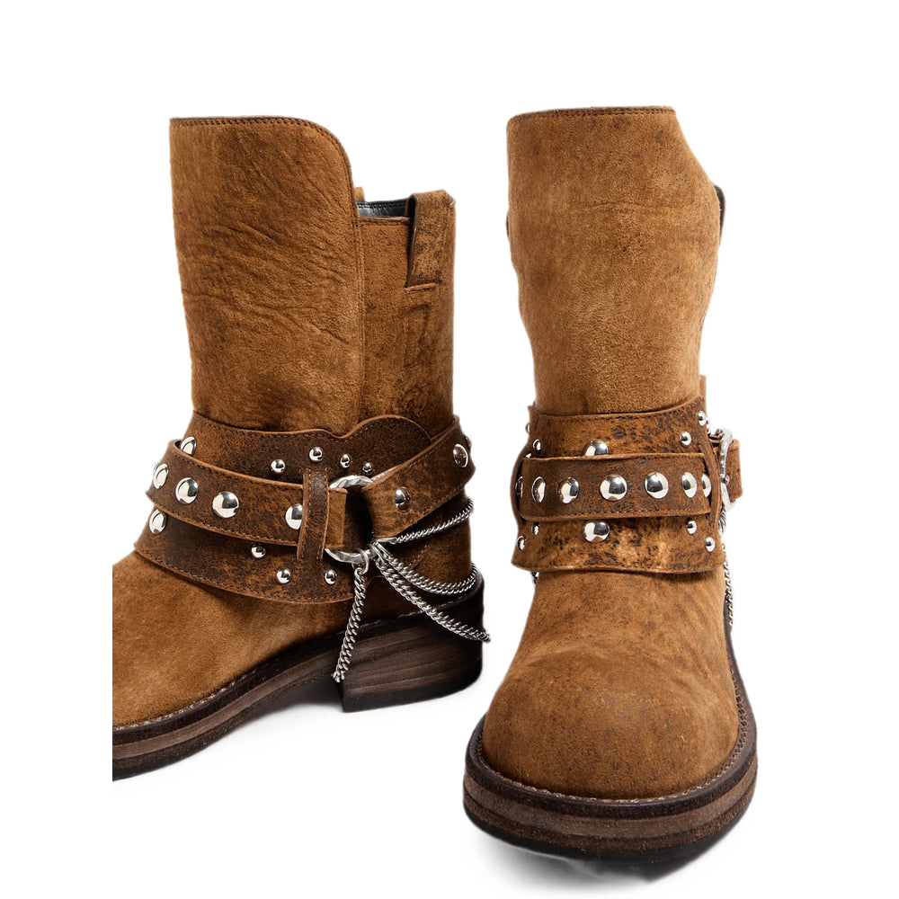 Ann Demeulemeester Brown Trainers Men