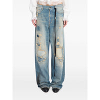 Ann Demeulemeester Blue Denim - Straight-Leg Jeans Women