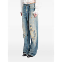 Ann Demeulemeester Blue Denim - Straight-Leg Jeans Women