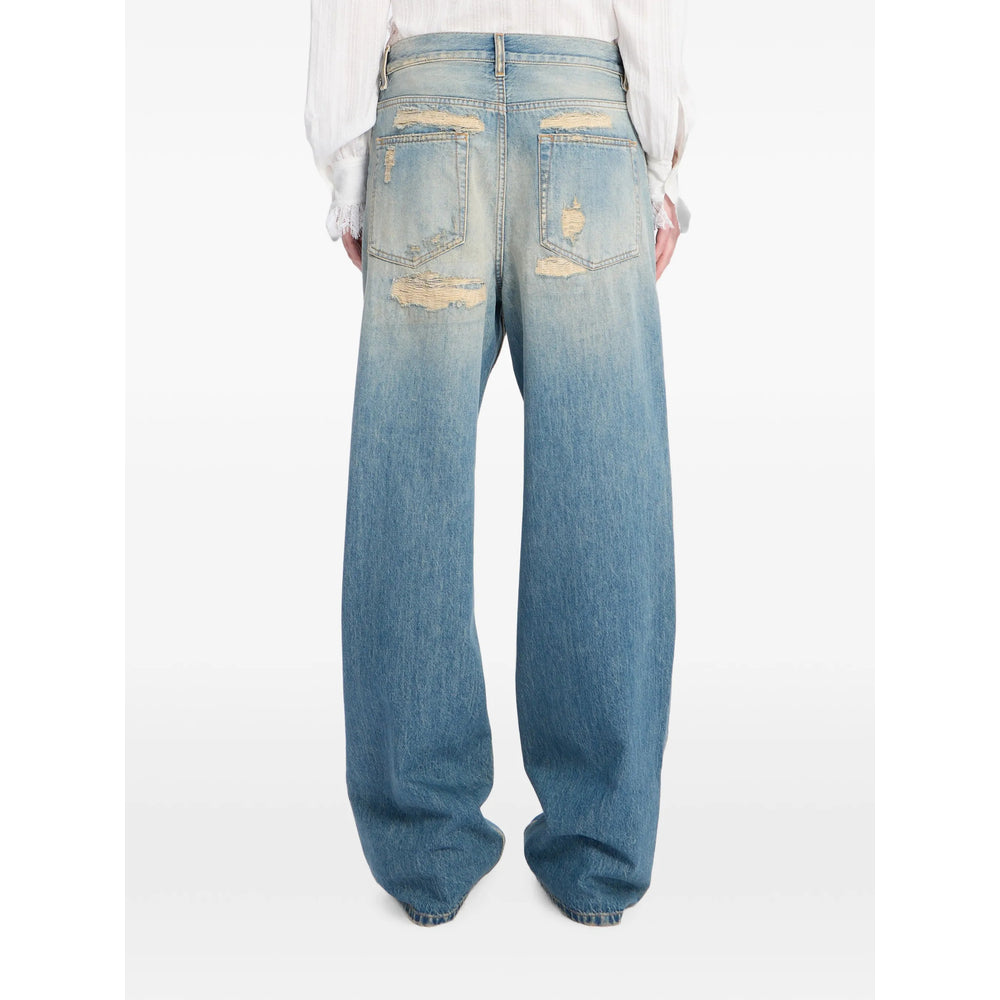 Ann Demeulemeester Blue Denim - Straight-Leg Jeans Women