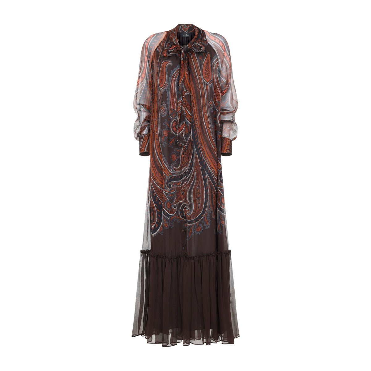 Etro Silk Long Dress Women
