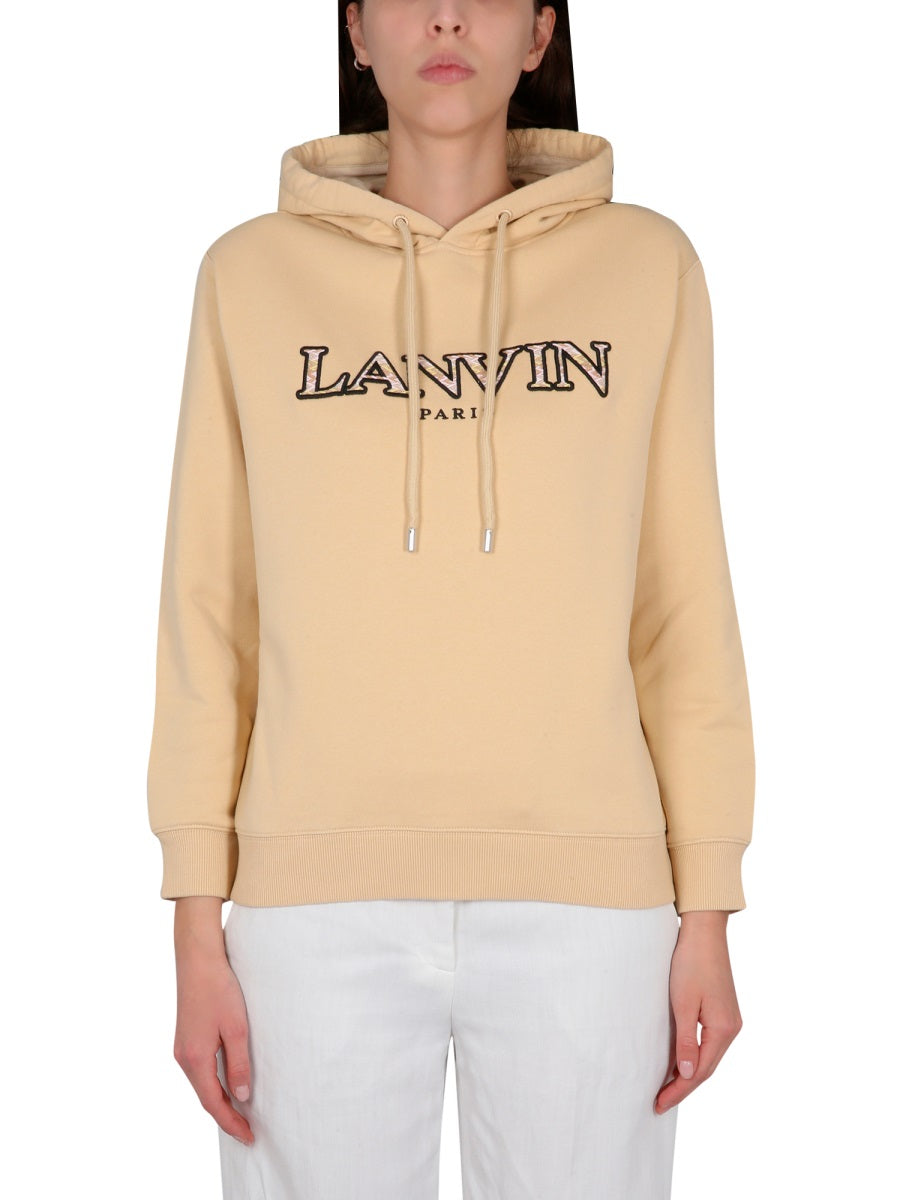 Lanvin Women Sweatshirt With Logo Embroidery