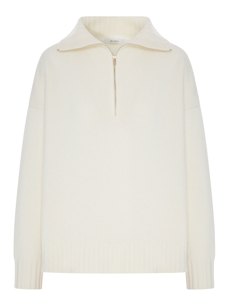 Max Mara Max Mara Women High Neck Sweater In Cashmere Yarn