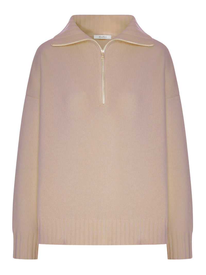 Max Mara Max Mara Women High Neck Sweater In Cashmere Yarn