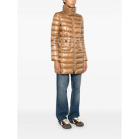 Herno Herno Brown Coats - Single Breasted Coats Women