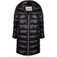 Herno Black Coats - Single Breasted Coats Women