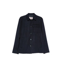 Herno Herno Blue Jackets - Shirt Jackets Men