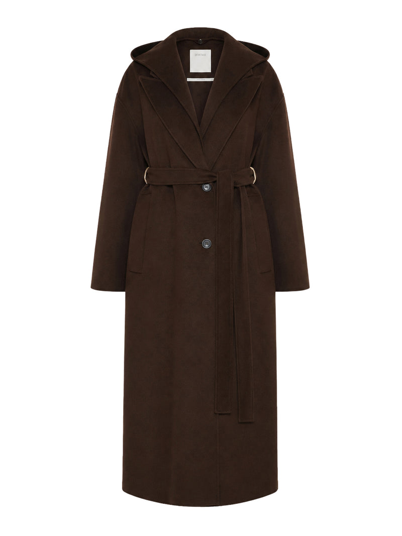 Sportmax Women Oversized Pure Wool Coat