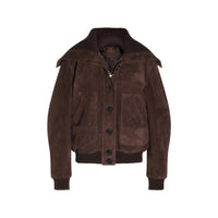 The Attico The Attico Brown Jackets - Bomber Jackets Women