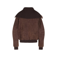 The Attico The Attico Brown Jackets - Bomber Jackets Women