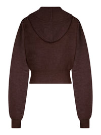 Sportmax Sportmax Women Ribbed Wool Cardigan With Wide Collar