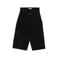 The Attico The Attico Black Denim - Cropped Jeans Women
